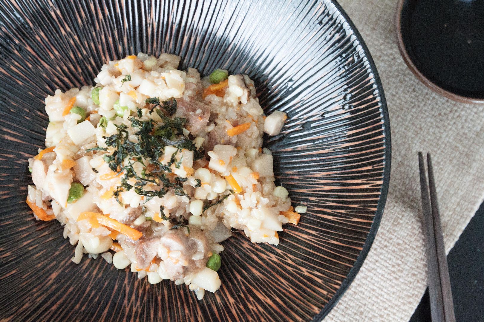 Food Makes Me Happy Rice Cooker Recipe Steamed Rice with Chicken and